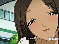 日本熟女婚外情在动画捆绑Hentai中被描绘