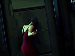 Ada Wong,一个居民邪恶的女人,用幸运的阴茎自慰,并在这个4k的hentai视频中接受了内射。